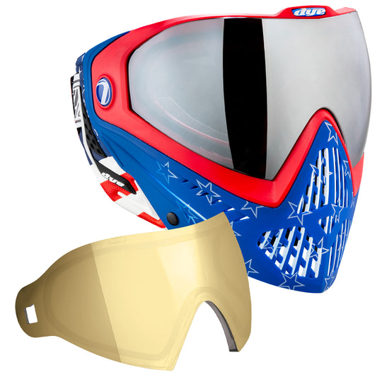 DYE I5 Goggle - Merica paintball goggle – lifestyle / on-field shot