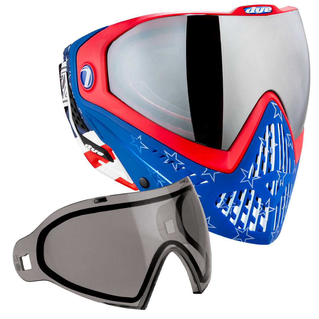 DYE i5 Paintball Mask Merica Red White Blue