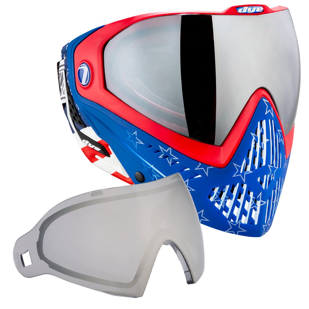 DYE I5 Goggle - Merica paintball goggle – alt color detail