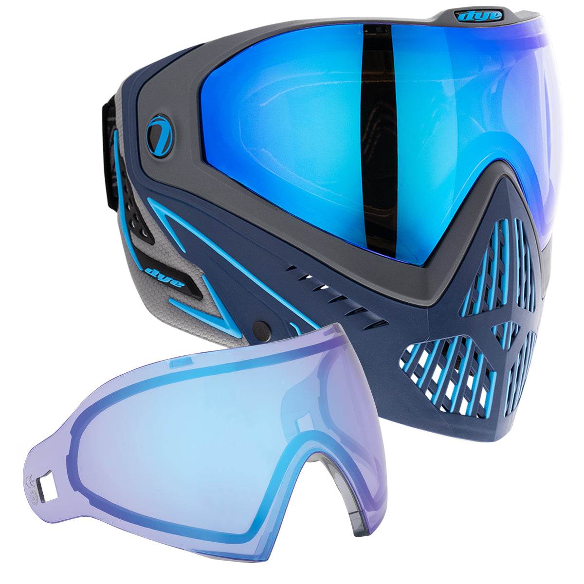 Dye i5 ペイントボールマスク ブルーミラー サーマルレンズ 外箱付属品完備 DYE I5 Goggle - Raiseup Paintball Goggle | DYE Paintball