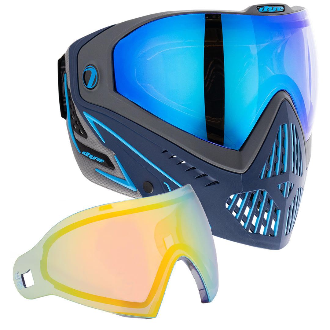 DYE I5 Goggle - Raiseup paintball goggle – in-use action shot