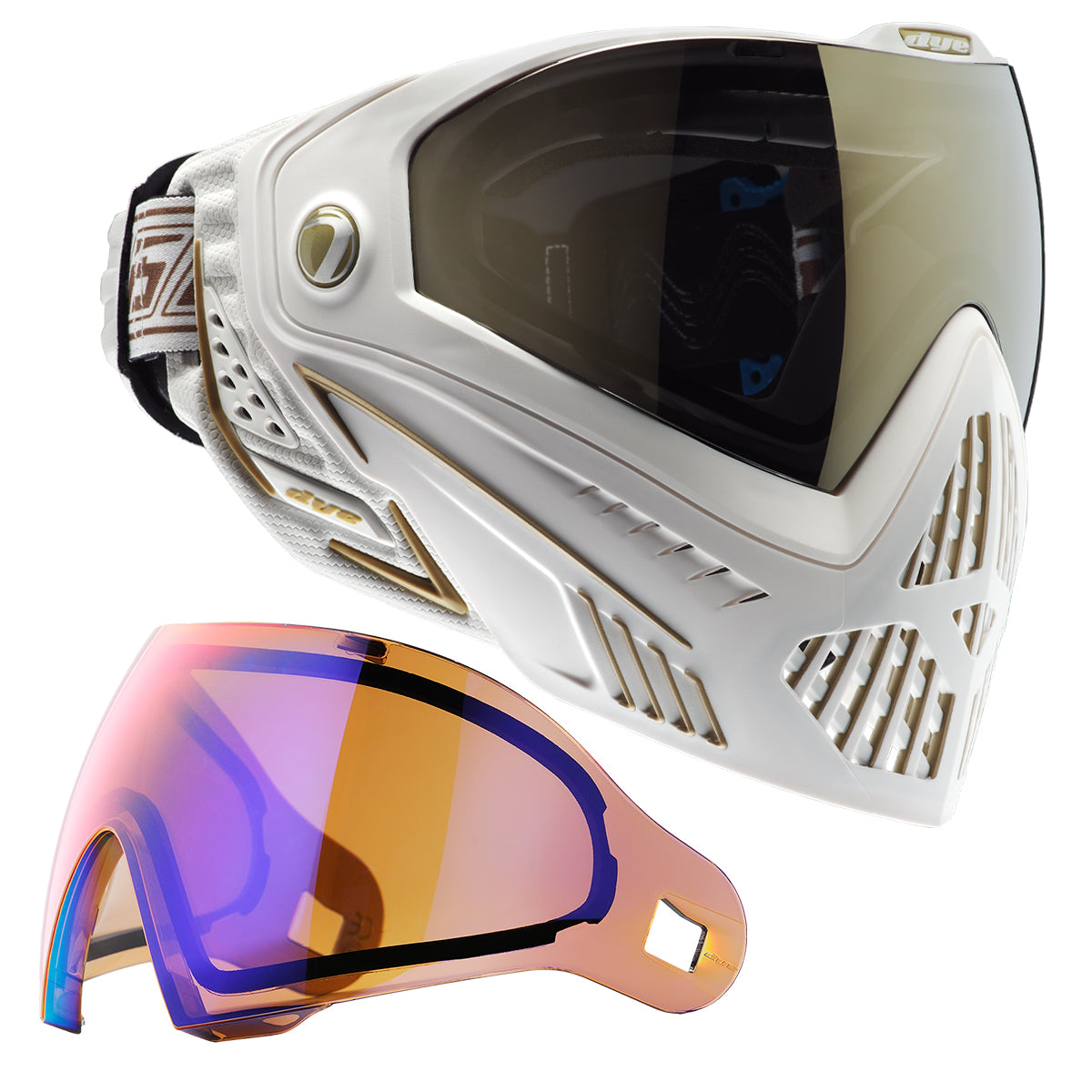Dye i5 ペイントボールゴーグル オニキス ゴールド2.0 サバゲー ダイ Dye i5 - ONYX GOLD 2.0 – Lone Wolf Paintball
