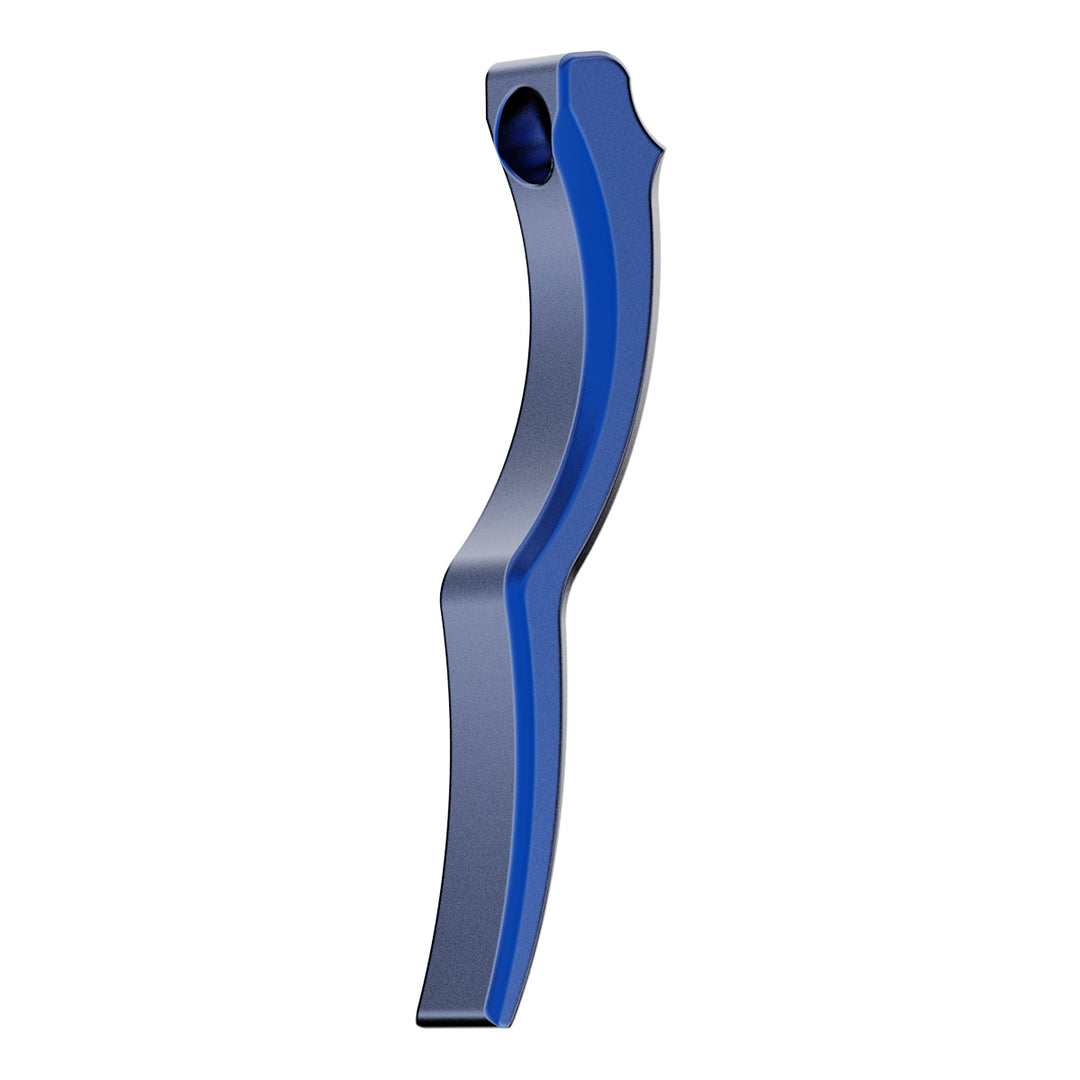 DYE Switchblade Trigger - Deuce Blade paintball marker trigger blade – close-up of key feature