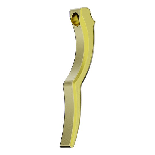DYE Switchblade Trigger - Deuce Blade paintball marker trigger blade – alternate angle