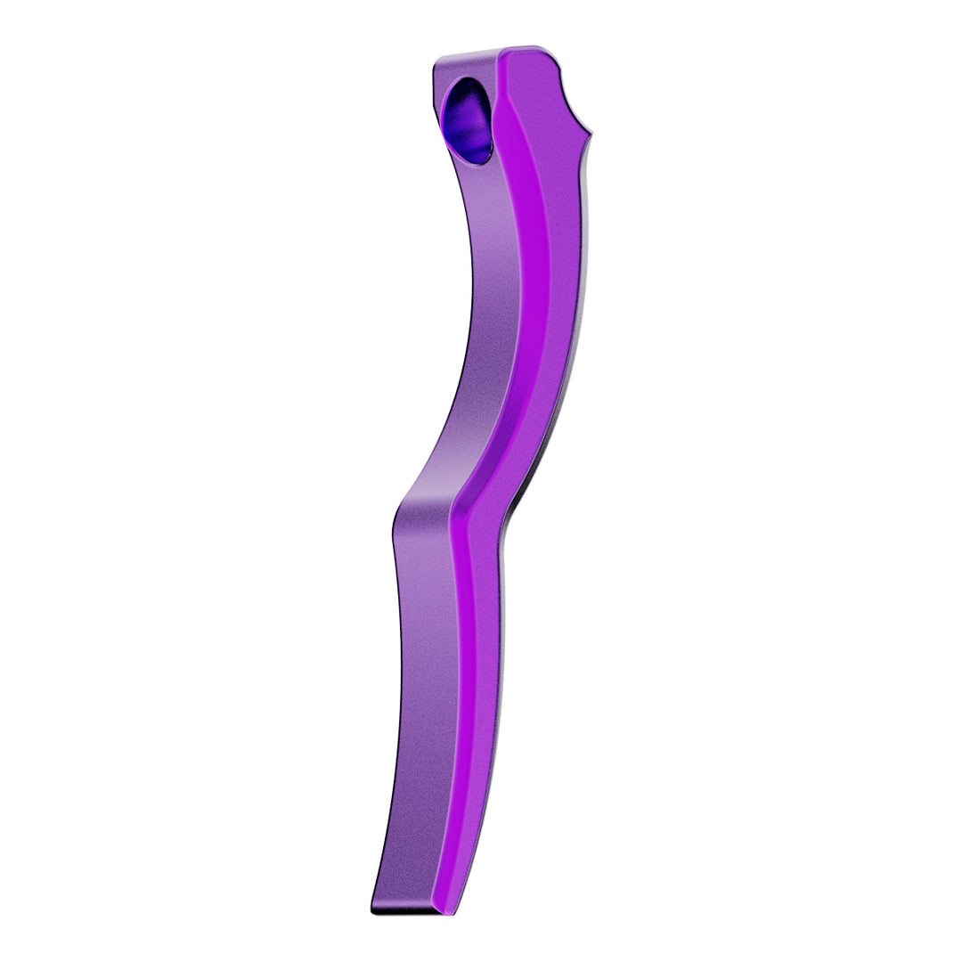 DYE Switchblade Trigger - Deuce Blade paintball marker trigger blade – color detail close-up