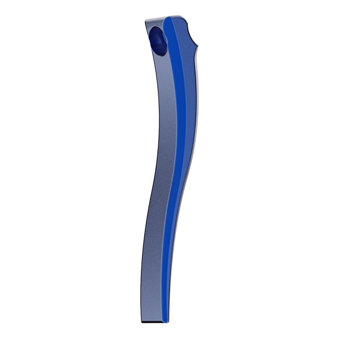 DYE Switchblade Trigger - Scythe Blade paintball marker trigger blade – close-up of key feature