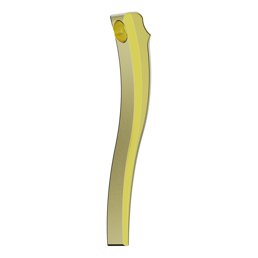 DYE Switchblade Trigger - Scythe Blade paintball marker trigger blade – alternate angle