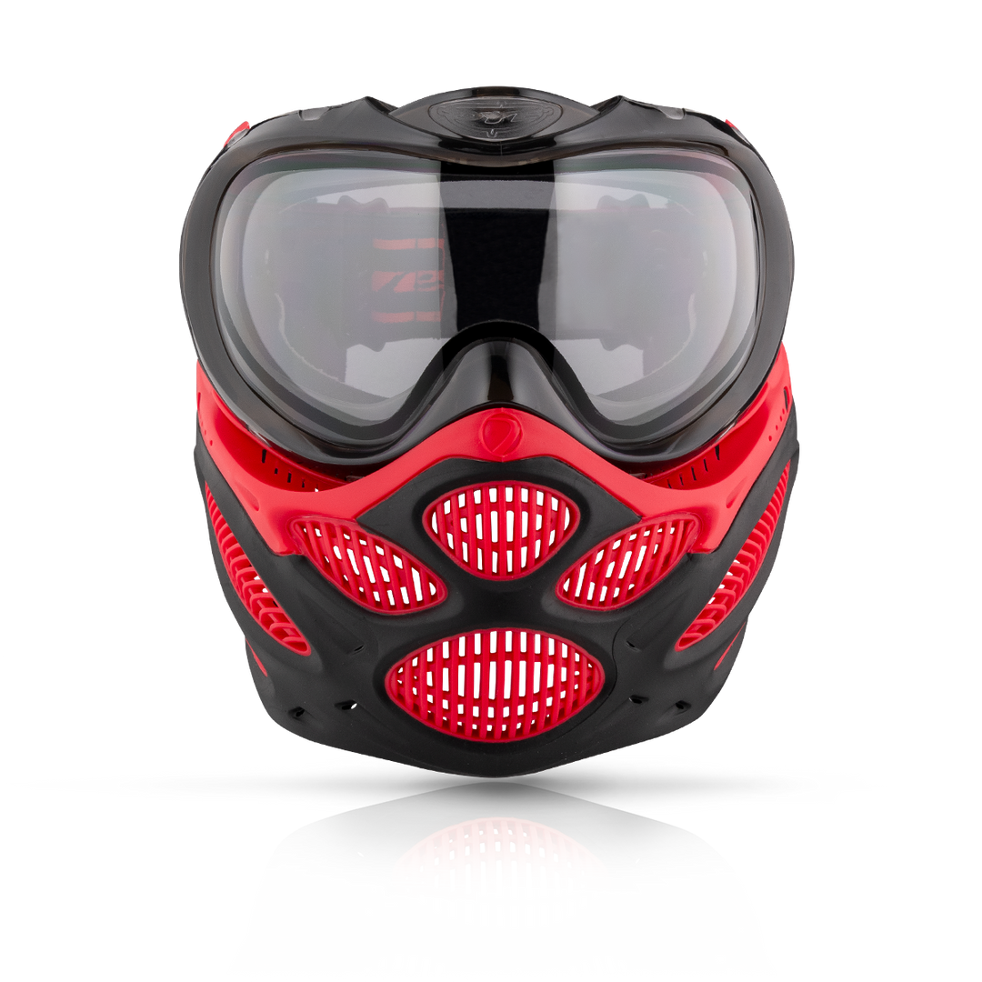 DYE i3 Pro paintball goggle – angled side view