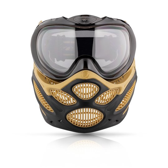 DYE i3 Pro paintball goggle – angled side view