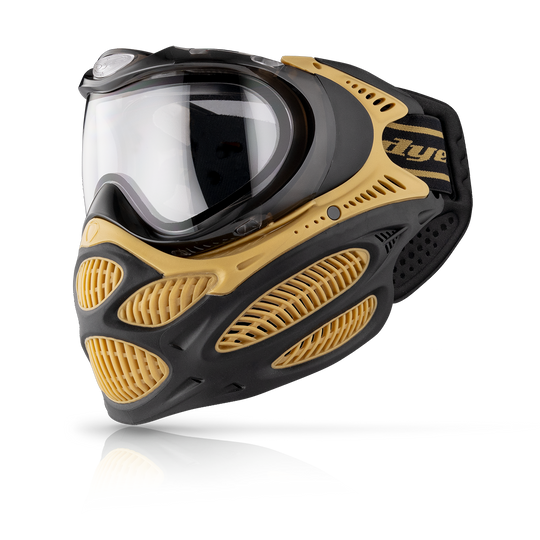 DYE i3 Pro paintball goggle – close-up of key feature