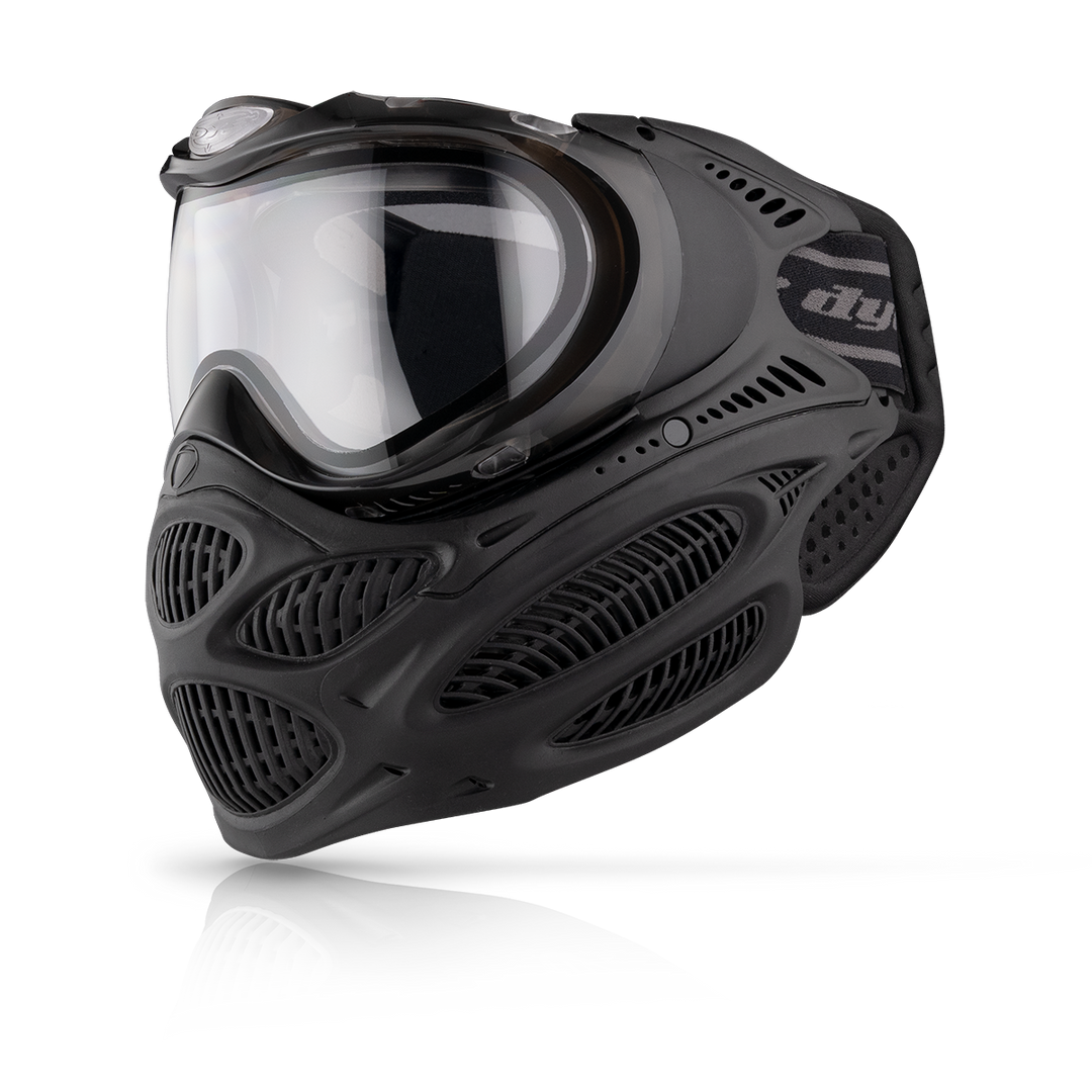 DYE i3 Pro paintball goggle – close-up of key feature