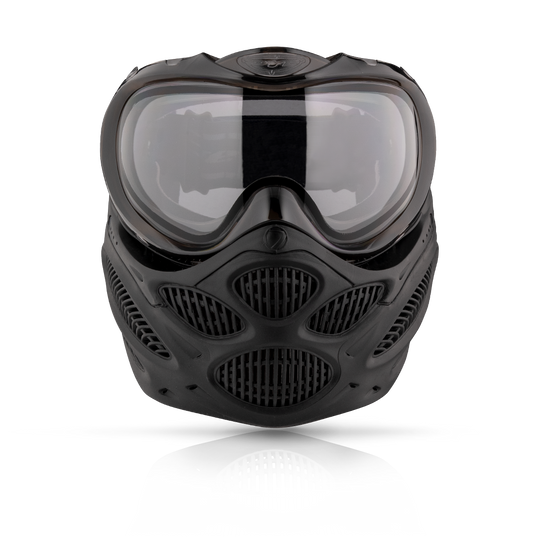 DYE i3 Pro paintball goggle – angled side view