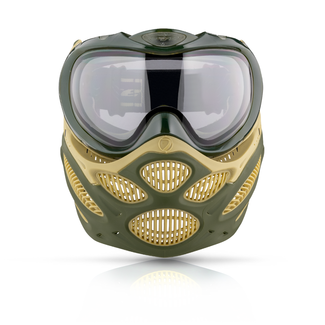 DYE i3 Pro paintball goggle – angled side view