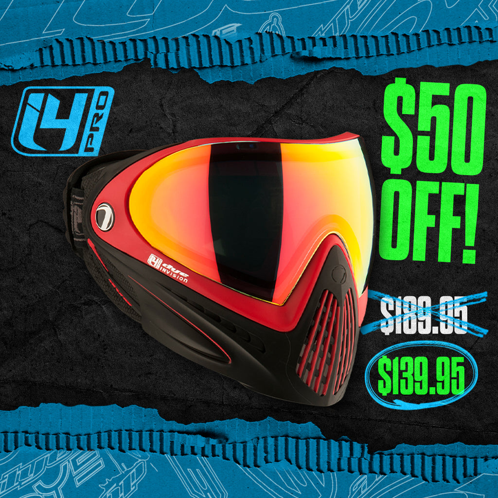 DYE i4 PRO GOGGLE - MELTDOWN - BLACK FRIDAY DEAL – DYE Paintball