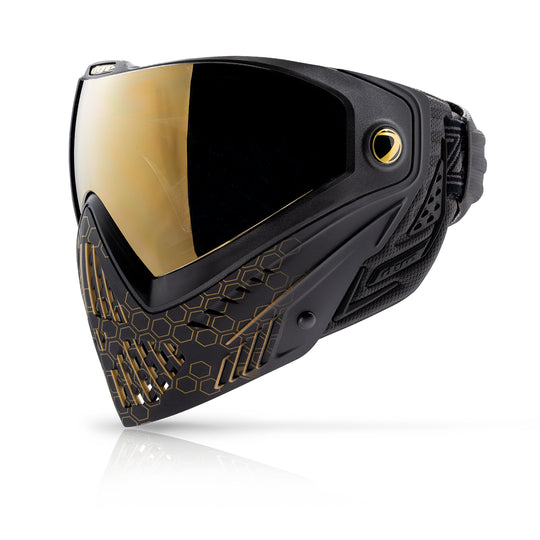 DYE I5 Goggle - Hypercam paintball goggle – top-down detail view