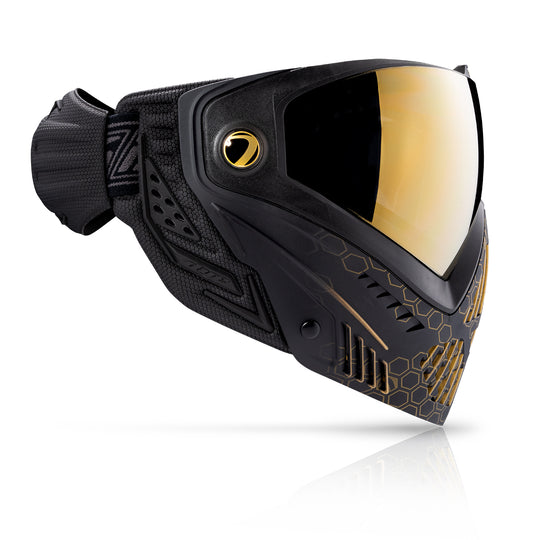 DYE I5 Goggle - Hypercam paintball goggle – angled side view