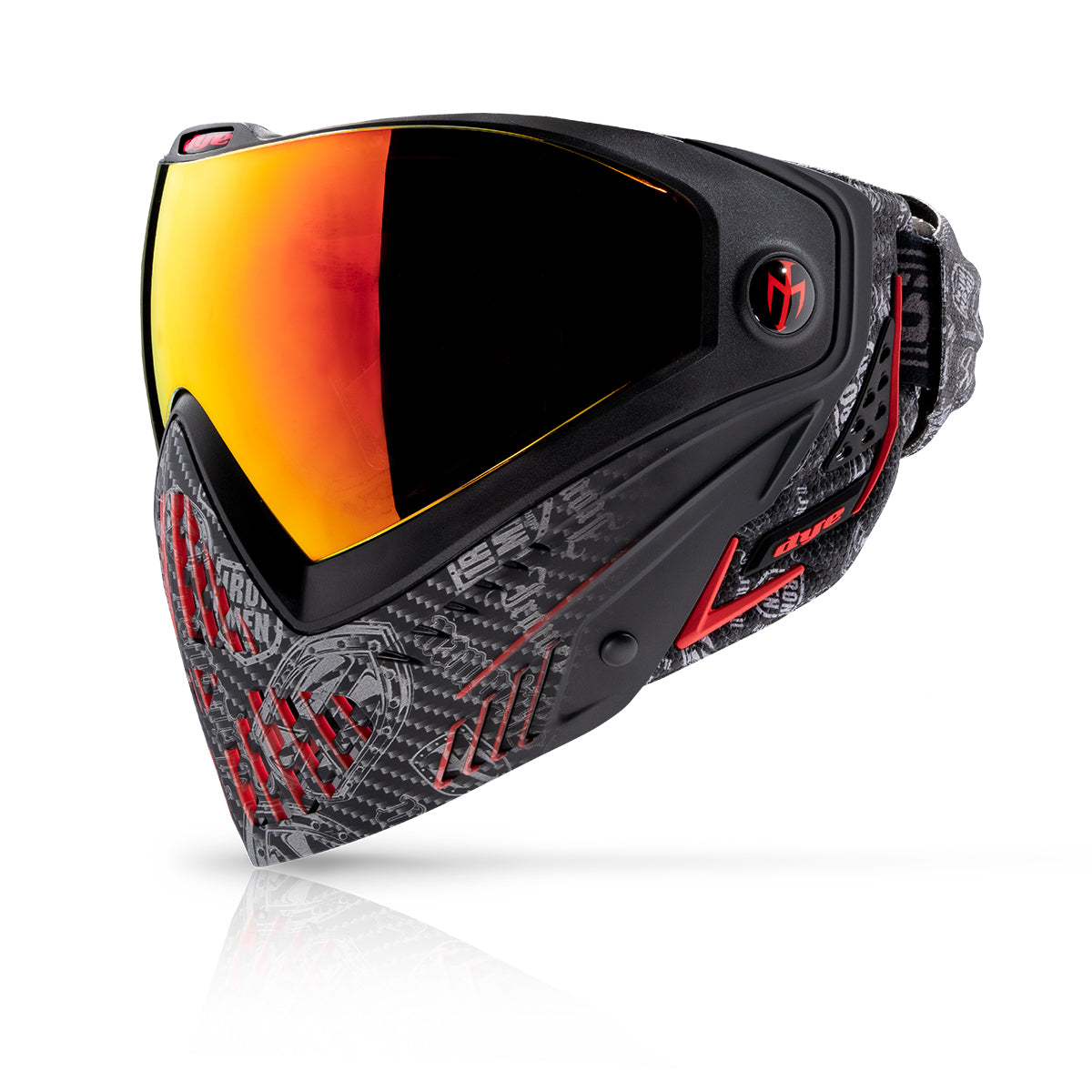 DYE i5 ゴーグル ブラック/レッド/ミラー DYE i5 GOGGLE - IM SHIELDS – DYE Paintball