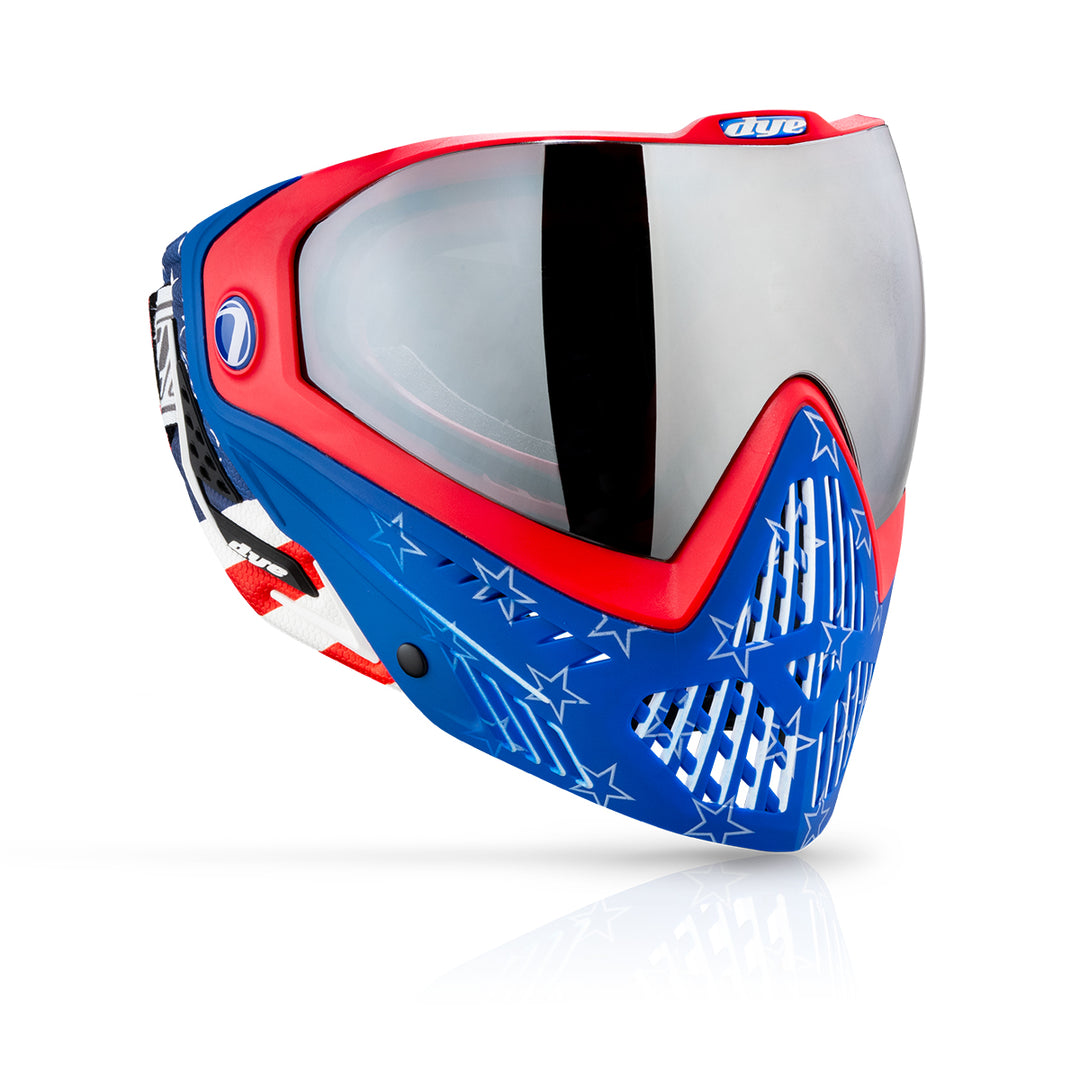 DYE i5 Paintball Mask Merica Red White Blue