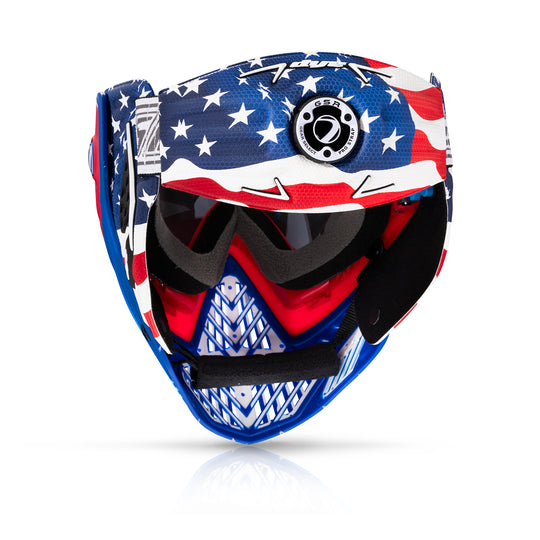 DYE I5 Goggle - Merica paintball goggle – rear / underside view