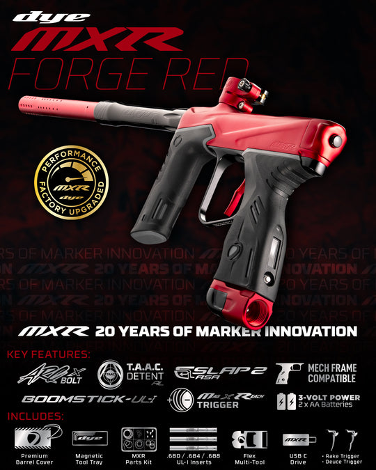 MXR MARKER FORGE RED