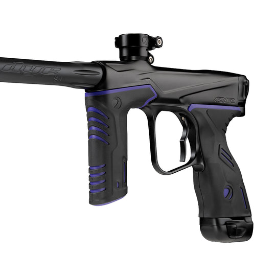 DYE MXR Sticky Grip Kit replacement paintball grip – feature callout shot
