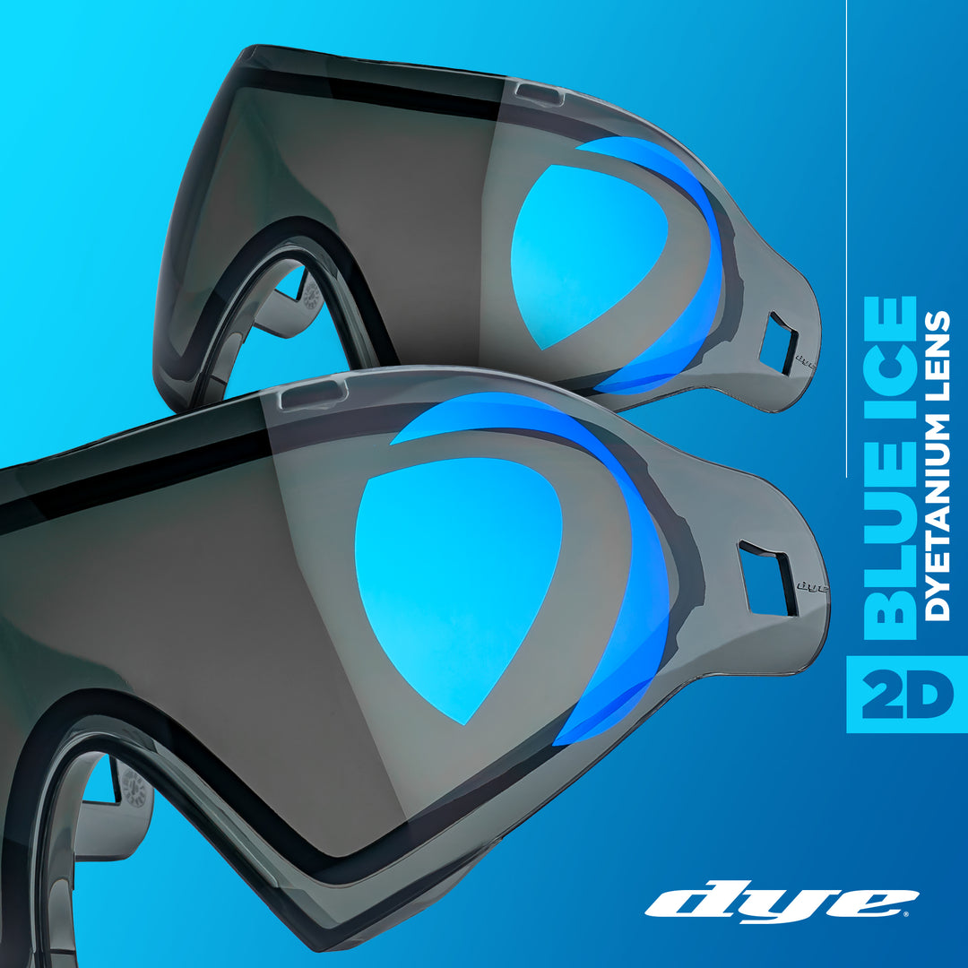 i4/i5 Thermal Lens - DYEtanium 2D Sphere Smoke/Blue Ice – DYE