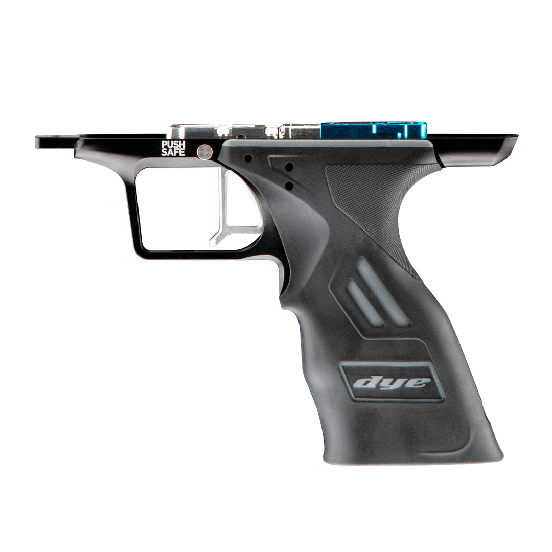 DYE Dsr+/ DSR PRO Mech Frame mechanical trigger frame – top-down detail view