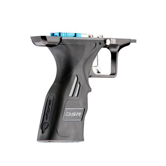 DYE Dsr+/ DSR PRO Mech Frame mechanical trigger frame – close-up of key feature