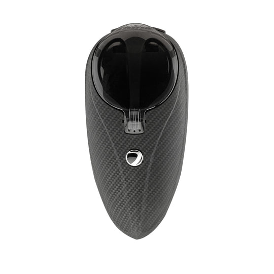 DYE Rotor R2 paintball loader – top-down detail view