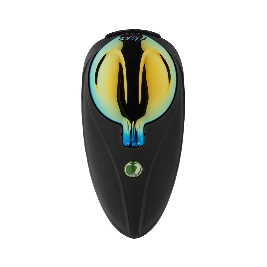 DYE R2 Loader Chameleon paintball loader – top-down detail view