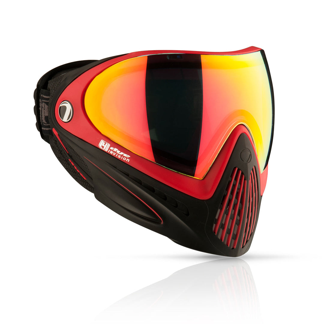 DYE I4 PRO Goggle - Meltdown paintball goggle in Meltdown – front view, studio shot
