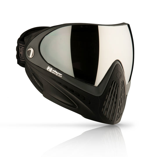 DYE I4 PRO Goggle - Shadow paintball goggle in Shadow – front view, studio shot