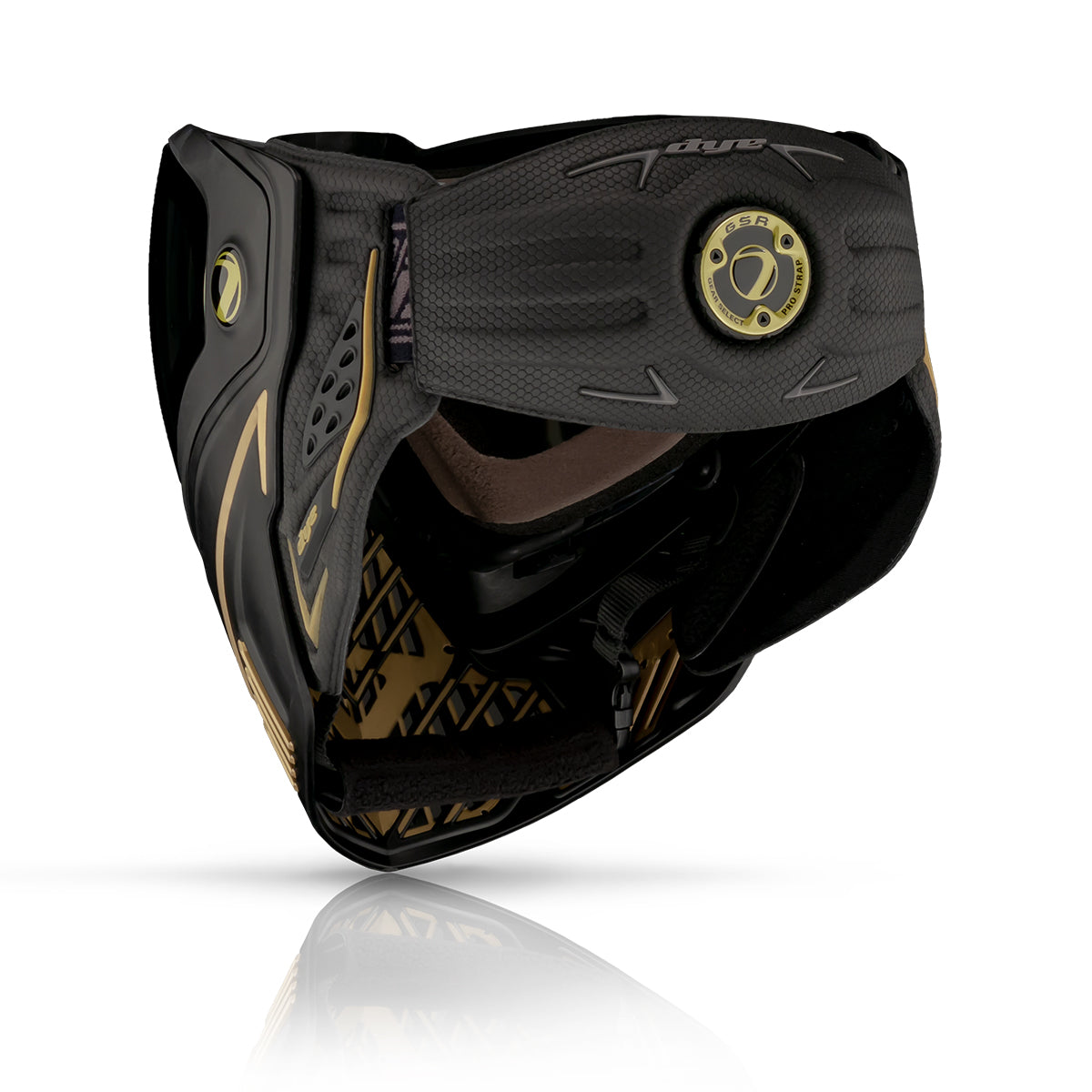 Dye i5 ペイントボールゴーグル オニキス ゴールド2.0 サバゲー ダイ DYE i5 GOGGLE - ONYX GOLD 2.0 – DYE Paintball